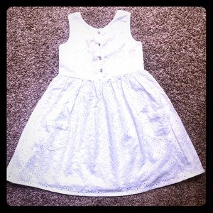 Girl’s White Dress